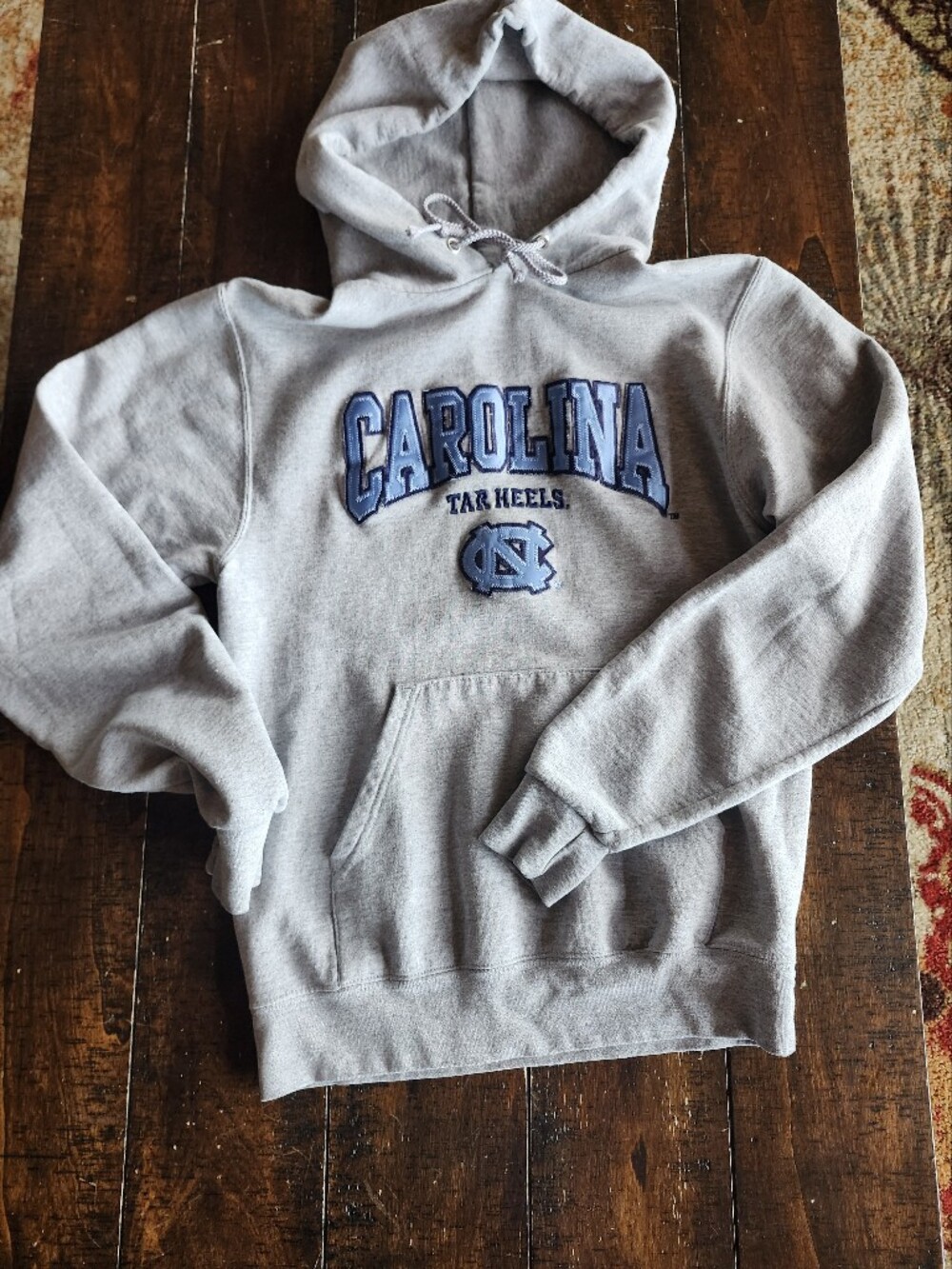 University of North Carolina Gray 'Carolina Tar Heels' Hooded Sweatshirt